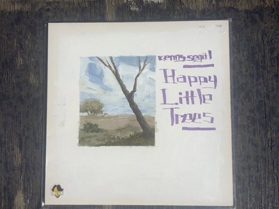 happy little trees Test Pressing with Hand Painted Cover 1/3 main photo