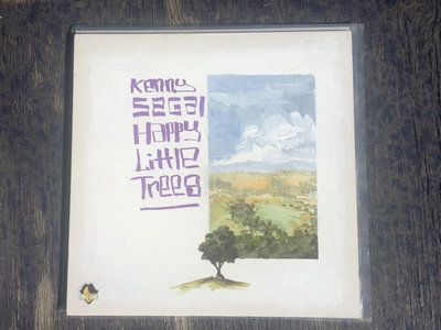 happy little trees Test Pressing with Hand Painted Cover 2/3 main photo