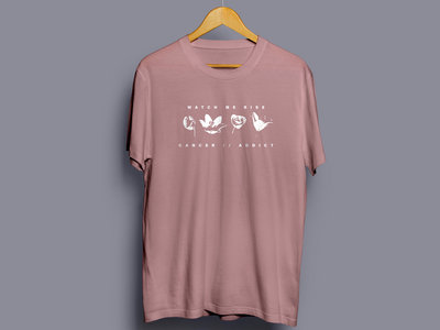CANCER//ADDICT - Shirt - pink main photo