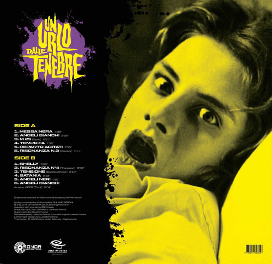UN URLO DALLE TENEBRE | Giuliano Sorgini | Sonor Music Editions
