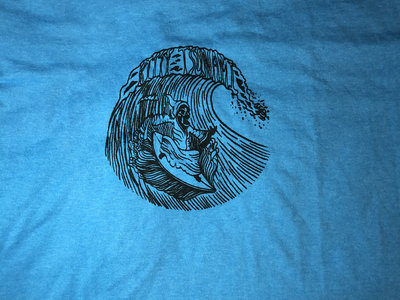 'Limited Blue' Surfing Reaper Tee S/M/L/XL 4 left main photo