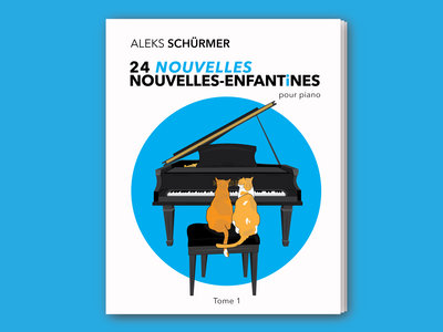 24 Nouvelles Nouvelles-Enfantines (v1) pour pianiste débutant main photo