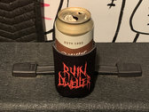 Ruin Dweller "Logo" Can Coozie (Red on Black) photo 