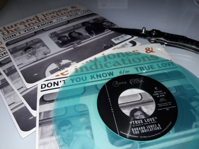 Don't You Know b/w True Love - Durand Jones - LTD Transparent Blue Vinyl main photo