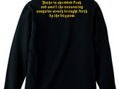 "Stench of Swedish Buzzsaw" Album design Black Long Sleeve T shirt photo 