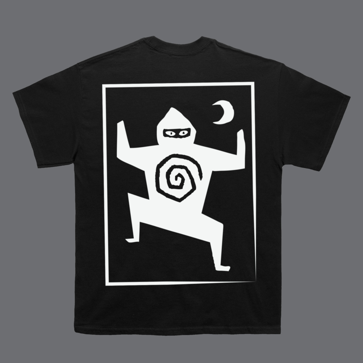 Ninja Tune - Woodcut Black T-Shirt [ZENTEE-WC-BLK] | Ninja Tune