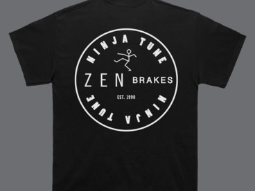 Ninja Tune - Zen Brakes Black T-Shirt [ZENTEE-BR-BLK] main photo