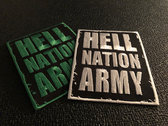 Patch Hell Nation Army black/white photo 
