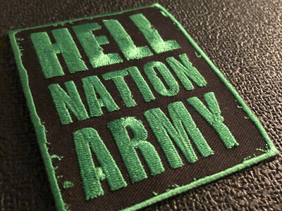 Patch Hell Nation Army black/green main photo