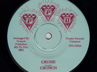 Crunch "Cruise" b/w "Funky Beat" BIZARRE SYNTH DISCO FUNK 7" main photo