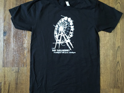 Black Ferris Wheel Unisex Shirt (Sizes: S to XXXXL) main photo