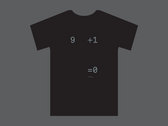 9+1=0 T-shirt photo 