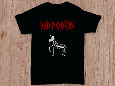 Black Red Poison "Unicorn Skeleton" T-Shirt main photo