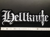 Hellknife Logo Patch 27 x 10,5 cm photo 