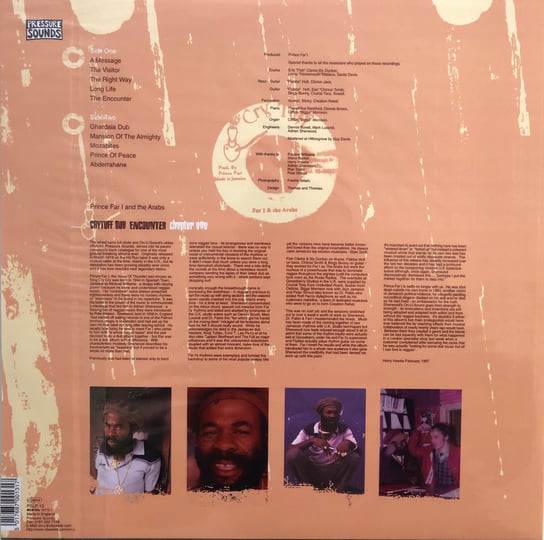 洋楽 Prince Far I & The Arabs Cry Tuff Dub Prince Far I & The Arabs – Cry Tuff Dub Encounter Chapter IV [1981