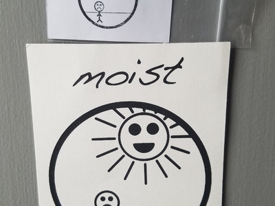 "Moist Boy 2018" album artwork print w/ download code main photo