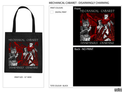 Ltd Edition Tote, featuring artwork from Disarmingly Charming main photo