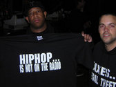 The original "HIPHOP IS NOT ON THE RADIO" tee-shirts and hoodies photo 