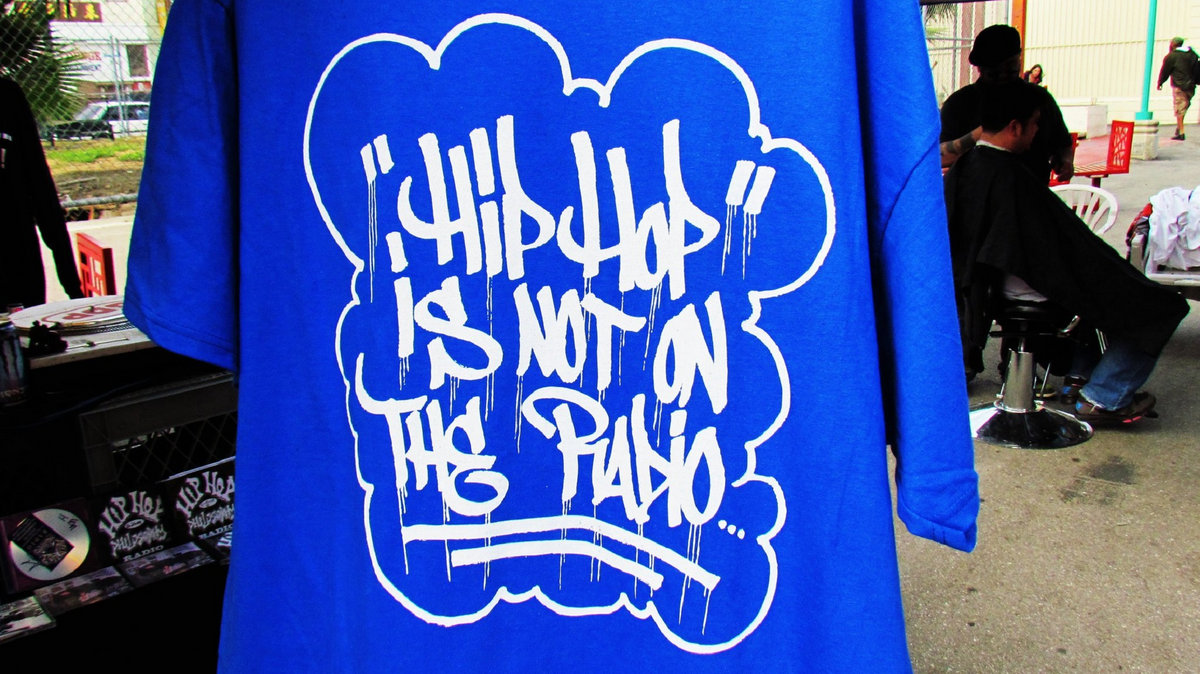 The original HIPHOP IS NOT ON THE RADIO tee-shirts and hoodies | A.C. The Program Director