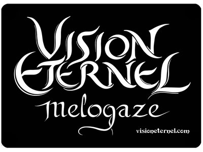 "Vision Eternel Melogaze" Sticker – Christophe Szpajdel Design main photo