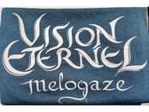 "Vision Eternel Melogaze" Unisex Heather Deep Teal T-Shirt – Christophe Szpajdel Design photo 