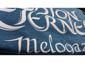 "Vision Eternel Melogaze" Unisex Heather Deep Teal T-Shirt – Christophe Szpajdel Design photo 