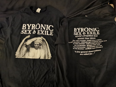 Byronic Sex & Exile Winter 2019 Tour Shirt main photo