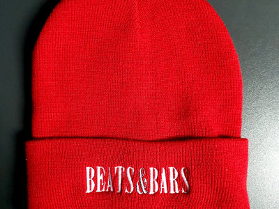 Beats & Bars Red Beanie main photo