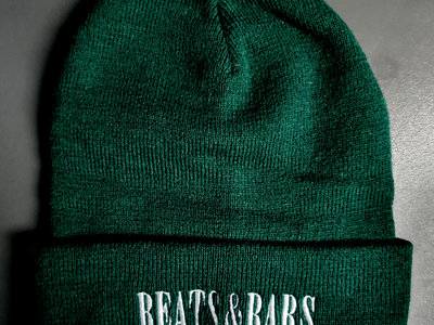 Beats & Bars Bottle Green Beanie main photo