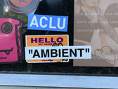"AMBIENT" Sticker (4) photo 