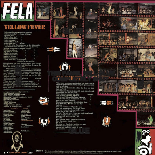 Fela Kuti - Yellow Fever, Vinyl LP Fela Kuti - Yellow Fever, Vinyl LP