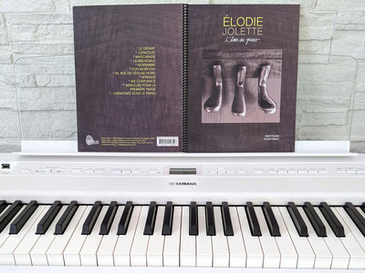 L'âme au piano | Livre de partitions (PDF) Sheet music book main photo
