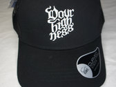 Black Mesh Trucker Cap With YH Logo photo 
