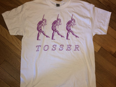 Tosser T-Shirt Purple on White main photo