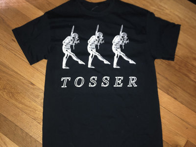Tosser T-Shirt White on Black main photo