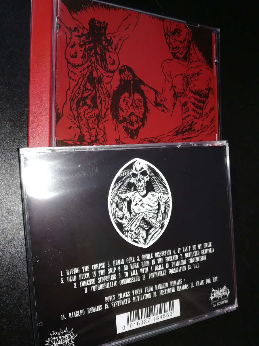 GORE & PERVERSION ORIGINAL COVER WITH LYRICS **NEW**