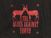 TBAY Deer T-shirt 2019 - Red on Black photo 