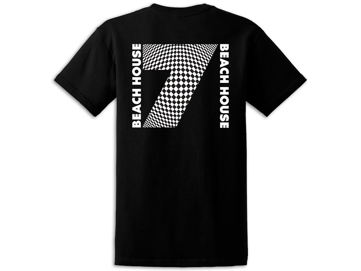 Black Op-Art T-shirt | House