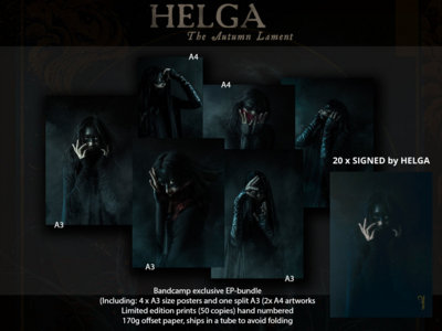 Limited Edition SIGNED Art Prints for HELGA - Autumn Lament main photo