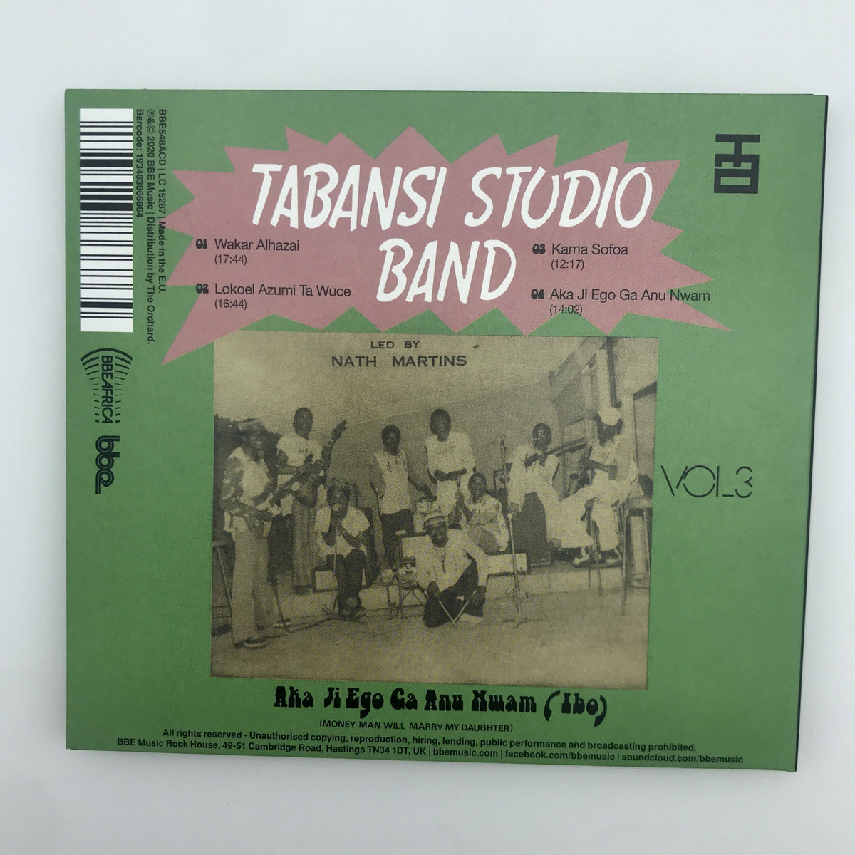 Wakar Alhazai Kano / Mus'en Sofoa | Tabansi Studio Band | BBE