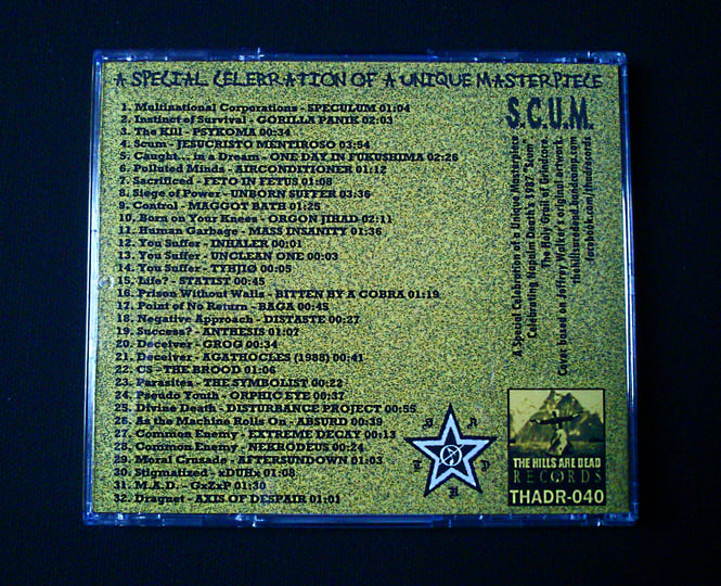 S.C.U.M. | Celebrating Napalm Death's 1987 
