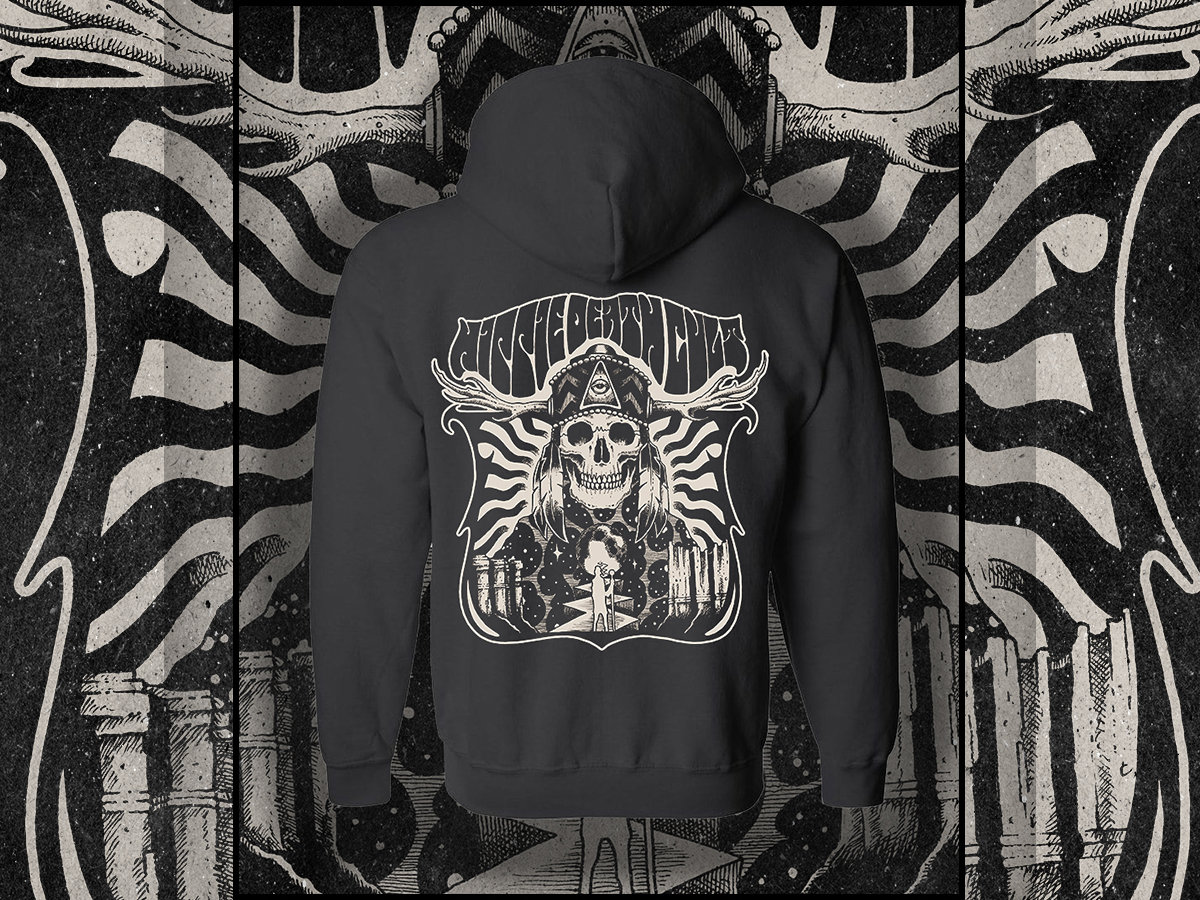 "Towards Infinity" Zip Hoodie | Hippie Death Cult