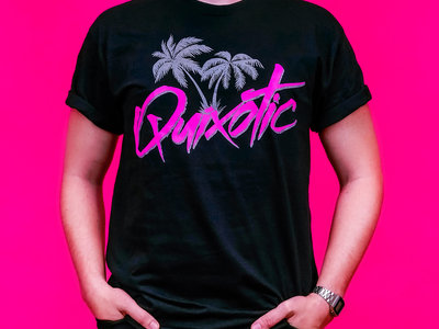 Quixotic "Palms" Black T-shirt main photo