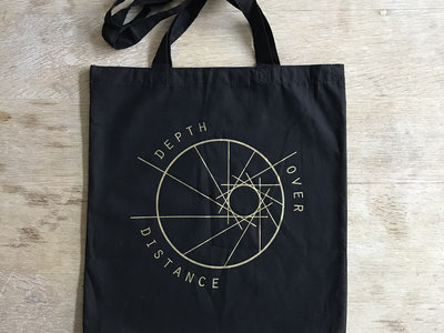 Depth Over Distance Tote Bag [Black/Gold, Limited Edition] main photo