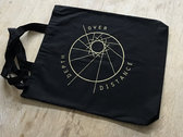 Depth Over Distance Tote Bag [Black/Gold, Limited Edition] photo 