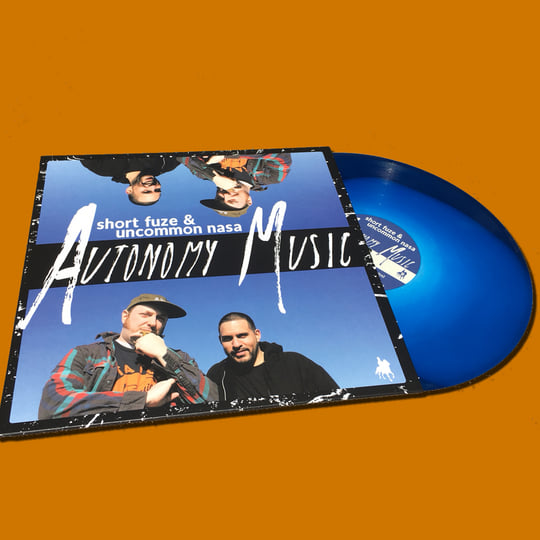 【美品】 THE UN OR U OUT 2LP初回限定(BLUE VINYL) Autonomy Music | Short Fuze & Uncommon Nasa | Uncommon Records