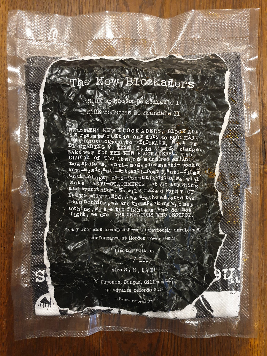 The New Blockaders 'Succes De Scandale' Cassette and T-shirt