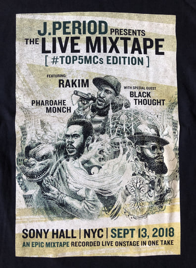 J.PERIOD Presents The Live Mixtape: Top 5 MC's Edition [Live at