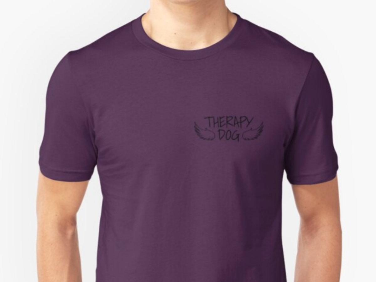 therapy dog shirt