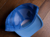 Blue Cap with Black Linocut photo 